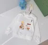 Sweats à capuche enfants vêtements bébé pull à capuche enfant fille garçon vêtements lâches pulls en bas âge à manches longues avec lettres Streetwear printemps automne hiver 22 styles rose