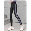 Women's Pants Sports Fitness Large Size Loose Super Stretch High-Waist Nine-Point Slim-Fitting Yoga