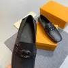 Echtes Leder Designer Männer Kleid Schuhe Luxus Marke Weiche Männer Loafer Mokassins Atmungsaktive Slip auf Schwarz Fahren Schuhe Plus Größe 38-46