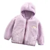 Jackets 1 8 Year Old Children's H Coat Baby Coral Hooded Thickened Boys And Girls' Medium Size Toddlers Girls Winter Coats