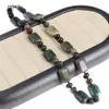 Catene di varie forme Perline di pietra agat naturale Perline cabochon a tubo tondo Yoga Benedizione Regalo di gioielli vintage per uomini e donne