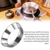 Tampers Coffee Dosing Ring 545158mm Stainless Steel Magnetic Espresso Grinder Funnel Brewing Bowl Coffeeware 230829