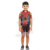 Set da corsa 2023 LOVE pantaloncini in Jersey per bambini a manica corta Set tuta da MTB estiva per bicicletta ad asciugatura rapida abbigliamento traspirante da corsa per bambini