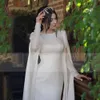 Urban Sexy Dresses Classic Satin Lace A Line Wedding Dress 2023 O Neck Full Sleeve With Jacke Long Simple Elegant Clown Custom Made 230828