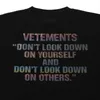 T-shirts pour hommes Haute Qualité Mode Vetements Hommes T-shirt Vetements réfléchissants Tee VTM Femmes Manches courtes Best-seller Vêtements pour hommes