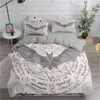 Bedding Sets Halloween Flying Vampire Set Bats Duvet Cover Witchcraft Magic Polyester Comforter Single Double King Bedclothes