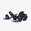 Chinelos preto cinta dupla mulher 2023 casual praia verão calçados sapatos plataforma azul sola de borracha slides mujer sapatos femmes