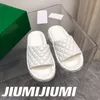 Slippers Jiumijiumi Handmade S Summers Shoes for Woman Bearchise Leather Platform Cheels Bulaid Plaid Sewing Outside