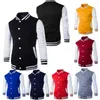 Männer Jacken 2023 Ankunft Herren Frauen Sweatshirt Frühling Herbst Einfarbig Baseball Casual Kleidung Straße Mantel Sport Oberbekleidung