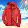 Men's Jackets Summer Autumn Sunscreen Bomber Jacket Men Women Casual Windbreaker Zipper Thin Hooded Coat Outwear Male JacketsPlus Size 6XL