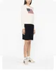 American flag pure cotton polos sweater pullover for women's knitting