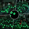 Scary Eyeballs Solar Garden Lights Halloween Decorations Outdoor Swaying Firefly with 6LED 8LED 10lLED 12LED Purple Spooky Lights