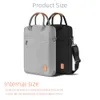 MacBook Pro 13 için iPad Pro 12.9 inç su geçirmez omuz çantası için dizüstü bilgisayar çantası, tablet 11 inç için taşıma çantası HKD230828