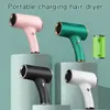 Ds VS Hair Dryers Family Travel Camping Art Painting Pet Portable Mini Cordless USB Charging Ribbon Quick Drying Of And Cold Air Negative Ion Qu MIX LF