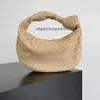 Botegss otwory wentylacyjne tkane jodie designerka designerka nastolatka zamsz szydełka torba intrecciato torby na ramię 100 cielę skórzana torebki
