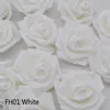 Dekorativa blommor kransar 20st 6 cm pe skum rosblommor konstgjorda blommor för hem bröllop deco brud bukett scrapbooking diy födelsedagspresent leveranser 230828