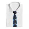 Bow -slipsar Subzero Mortal Kombat Men Slits Casual Polyester 8 cm Classic Neck Tie för tillbehör Cravat Wedding Business