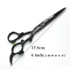 Sax Shears Sharonds 678 Silver Black Dragon Handle Hair Salong Frisör av hög kvalitet 440C Steel Professional Cutting 230828