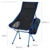 Chaise de Camping légère et pliante, mobilier de Camping, barbecue, siège de randonnée étendu, jardin, ultraléger, bureau, maison