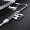 유형 C 어댑터 USB 어댑터가있는 USB 3.0 허브 iPad Pro MacBook IMAC PC 휴대 전화 용 USB C 어댑터