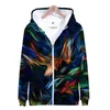 Men's Hoodies Textures 3D Zipper Fashion Print Classic Chinese Style Hoody Sweatshirts Casual Top