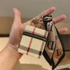 13 Farben Designer Drucken Schlüsselbund Brieftasche Keyring -Geldbörse Anhänger Autokette Charm Eimer Bag Blume Mini Münzhalter Keychains Beutel Schmuck Geschenke Zubehör