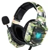 ONIKUMA Wired Stereo Gaming Headphones With Mic LED Lights for Gamer Headset HKD230828