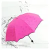 Parapluies Fl Matic Rain Femmes Hommes 3 Pliant Léger Et Durable Fort Enfants Parapluie Ensoleillé Pluie 6 Couleurs Par Mer Zc1249 Drop Livraison Ho Dhnlz