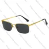 New style Kajia half frame business sunglasses women's fashion silk pendant glasses men's optical eyewear framesM2L0