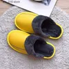 genuine home Slippers Women's leather female furry shoes winter 2023 classic fur slippers woman indoor shoe T230828 3301