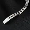 2023 new light luxury titanium steel bracelet fashion personality trend explosion design couple bracelet