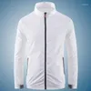 Vestes de course 2023 Veste de vélo de montagne pour hommes Été Anti-UV Mince VTT Descente Coupe-vent Respirant Vêtements de vélo Manteau