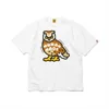 Men's T-Shirts Good Quality HUMAN MADE Owl Print Fashion T Shirt Men Human Made Women T-shirt Streetwear Tees Mens Lcothing