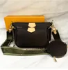 M44823/48813 3A Pochette Bag Date Code Luxury Crossbody 핸드백 좋아하는 멀티 액세서리 지갑 지갑 지갑 지갑 여성 디자이너 지갑 어깨 가방