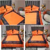 Bedding Sets Orange Designer Veet Duvet Er Queen Size Bed Comforters Set 4 Pcs Pillow Cases Drop Delivery Home Garden Textiles Supplie Dhxt8