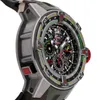 Relógio automático masculino relógios de pulso relógios esportivos suíços Rm60 Flyback 50mm pulseira de titânio Rm60-01 XGR93