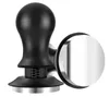 Tampers 515358 mm, Kaffee-Tamper, verstellbar mit Skala, Edelstahl-Flachfedern, kalibriertes Tamping-Pulver-Temper 230829