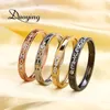 Bangle Duoying DIY Slider Charms Bangles Custom Name Armband Zirconia Letters Birth Zodiac Personaliserad 230828