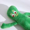 Novo brinquedo para cachorro com enchimento de pelúcia Multipet Gumby, verde, 9 polegadas (pacote com 1)