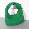 BOTEGSS Ventss المنسوجة Jodie Designer Bag Italy حقيبة اليد العلوية المبتدئين يدويًا الثور بوق العائلة الفاشلة الإناث الزلابية
