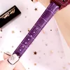 Horloges GEDI Luxe Strass Top Horloges Voor Vrouwen Quartz Vrouwelijk Polshorloge Mode Dames Klok Meisjes Horloge Lederen Band