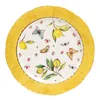 Piatti Piatti Nordico limone piatto in ceramica piatto da cucina teiera zuccheriera domestico piatto da insalata irregolare piatti da tavola set di piatti bone china 230828