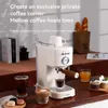 Manual de café moedores konka máquina automática espresso doméstico fabricante italiano latte cápsula em pó 230829