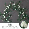 Decorative Flowers 180cm 54 Artificial Flower High-Quality Realistic Rose Vine Wedding Home Decor Decorazioni Casa Salotto House Decoration