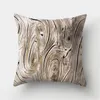 Pillow Wood Stone Decorative Cover Sofa