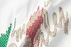 Męskie koszule Wysokiej jakości luksusowa biżuteria bawełniana bawełniana haft z długim rękawem kwiatowy haft narodowy koszulka w stylu szczupła wykwintna koszulka