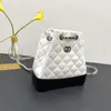 Torba designerska damska plecak crossbody torba cowhide skórzana skórzana torby łańcuchowe mody kobiety torba podróżna torebka designerka torba torba mini rozmiar plecakowy plecak mini rozmiar