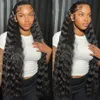 Inch 40 Curly Front Human Wigs for Black Women Pre Plucked Brazilian Hair 13x4 Deep Wave Frontal 13x6 Hd Lace Wig al