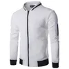 Vestes pour hommes 2023 Printemps et automne Mode Sports Zipper Casual Manches longues Slim Fit Jacket