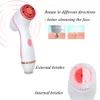 Dispositivos de cuidados faciais Escova de limpeza Sonic Nu Face Spin Brush Set Galvanica Spa System para limpeza profunda da pele Remover máquina de cravo 230828